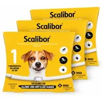 Intervet Deutschland GmbH 3er Set Scalibor Protectorband 48 cm f.kleine-mittl.Hunde 1 St