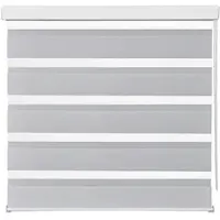 Premium Living Doppelrollo Thomas in Grau ca. 90x210cm