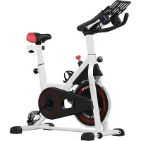 HOMCOM Heimtrainer Fahrrad Hometrainer Fahrrad mit LCD-Display, verstellbar Sitz