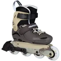 Powerslide Kinder-Rollschuhe, Jet Brown, Größe: 31-34