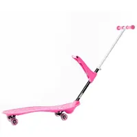 Ookkie Skateboard - Kids Lernender Skateboard - Pink - - One Size - Skateboards
