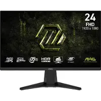 MSI MAG 245F X24, 60,5 cm (23.8"), 1920 x 1080 Pixel, Full HD, LCD, 0,5 ms, Schwarz
