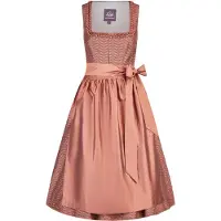 Spieth & Wensky Dirndl "Dirndl Kenia" mit dekorativer Schürze