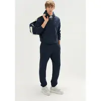 Ellesse Jogginganzug "TRACCOTA 2 OH HOODY AND JOGGER", Herren, Gr. XL, blau (navy), Obermaterial: 80% Baumwolle, 20% Polyester, Sportanzüge Jogginganzug, für Erwachsene, aus Baumwolle und Polyester