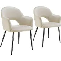 TecTake Armlehnstuhl Sachel in Samtoptik, gepolstert 57 x 61,5 x 87,5 cm
