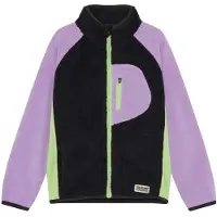 Color Kids Teddy Jacket W. Fleece Sleeves 742923 purple rose (6716) 134