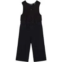 Color Kids - Kid's Pants with Fleece Top - Skihose Gr 140 schwarz