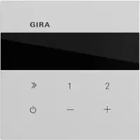 Gira 232076 UP-Radio IP System 70 Grau m(lack.)