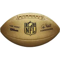 Wilson Nfl Ball Gold Ball Gold || Größe 7