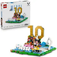 LEGO Editions Lionel Messi – Das Beste, Baukasten, ab 10 Jahren, Dekoration für Kinderzimmer