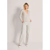 MADELEINE Strickjacke "Strickjacke Cardigan mit Zopfmuster und Knöpfen", Damen, Gr. 36/38, beige (perlweiß), Modern, regular fit, Strickjacken Strickjacke