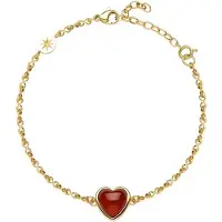 Brosway - Romantic gold-plated bracelet with agate Essential BNL140