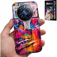 Inny producent Hülle für Realme 12 Pro+ - Basketball, NBA, Street Art, Basketballkorb, Fan-Design