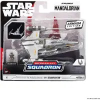 Jazwares Star Wars Mittelgroßes Fahrzeug N1 with Mando 13 cm