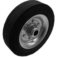 Knott Ersatzrad für das Stützrad 405725.001 aus Vollgummi, 225 x 65 mm