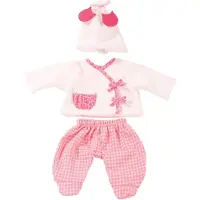 Götz Puppenkleidung - Bluse/Hosen - 30-33cm - Leo & Gingham - - One Size - Puppenkleidung