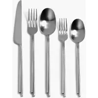 Serax Besteckset Dune Cutlery By Kelly Wearstler Steel Grey Gift Box (5-teilig)