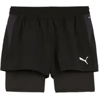 Puma Damen Short teamGOAL 2in1 Shorts 658775-03 L - Black-White - L