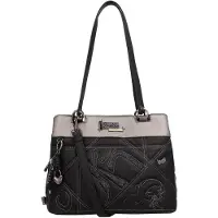 Anekke Schultertasche Umhängetasche Iron Shoulder Bag Multicolor schwarz