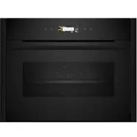 NEFF Collection CCR27D - Backofen mit 7 Jahre Garantie, Deep Black, C29CR7KY0 & Z9045DY0, 60 x 45 cm