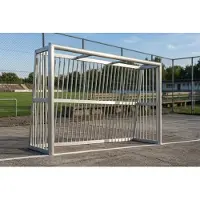GLA-WEL Fussballtor - Bolzplatztor - 3,00 x 2,00 m - UNKAPUTTBAR