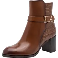 Tamaris Stiefelette Blockabsatz, Ankleboot, mit modischer Zierschnalle