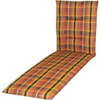 Doppler Auflage für Rolliege Spot 195 x 60 x 5 cm orange anthrazit