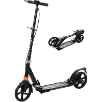 AIYAPLAY Roller Kinder Scooter mit verstellbar Griffen klappbar höhenverstellbar