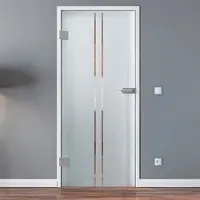 Levidor Glastür 70,9 x 209,7 cm Köln Office/Studio DIN-Links