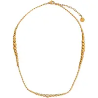 Liu Jo Gold-Plated Ball Necklace With Crystals Lj2824