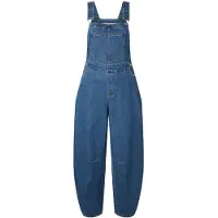 Pieces Pcalice Oversized Latzhose | Blau | XS