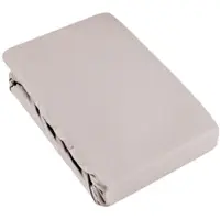 Modern Living Spannbetttuch Basic Taupe ca. 140-160x200cm