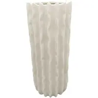 Momax Vase Feline Weiß ca. Ø 13cm