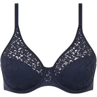 Chantelle EasyFeel Co Bra Underw. Covering Molded Marine Blue Größe: D75 | BHs Outlet | Damen | Blau