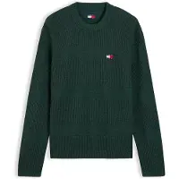 Tommy Hilfiger Strickpullover "REGULAR TEXTURED SWEATER" Regular fit mit Rundhalsausschnitt