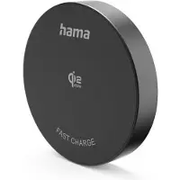 Hama Kabelloses Qi2 25W-Ladegerät, induktives Ladepad, Schnellladen, Schwarz (00201767)