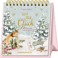 Sonstige Verlage Tisch-Adventskalender - Zeit für Glück