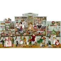 Sonstige Verlage Aufstell-Adventskalender - Das Weihnachtslädchen