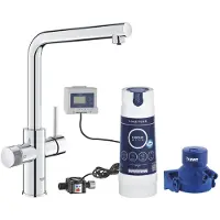GROHE 30560000, Standard, Chrom, Hebelgriffe, Einzelbild, 3/8", Typ L