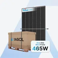 Trina Solar Trina Vertex S+ TSM-465NEG9R.28 Solarmodul 465 W Glas-Glas Black Frame – Palette (36 Stück)