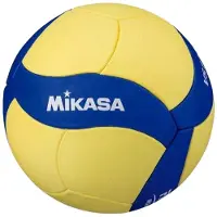 MIKASA - "VS123W" Volleyball, Logo PP7734 (5) (Blau/Gelb)