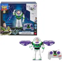 Toy Story Disney und Pixar 5 fliegende Actionfigur Buzz Lightyear Hi-Tech Edition mit Fernsteuerung, 8 Jahr(e), Mehrfarbig, Kunststoff
