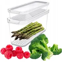Rotho CAUMA Organizer für Kühlschrank 1,15L BPA-frei
