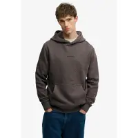 Superdry Kapuzensweatshirt "MICRO LOGO HOOD", aus Baumwolle und Polyester, Relaxed Fit, angeraute Sweatware