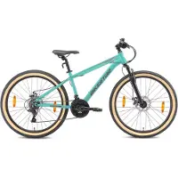 Bikestar Mountainbike 21 Gang Shimano RD-TY300 Schaltwerk Kettenschaltung für Damen und Herren, Kettenschaltung