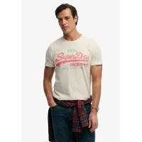 Superdry T-Shirt "T-Shirt VI Classic Tee 1er Pack", Herren, Gr. L, weiß, Obermaterial: 100% Baumwolle CO., Shirts T-Shirt