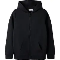 Name it Kapuzensweatjacke "NKMNESWEAT CARD W HOOD UNB NOOS" in klassischer Form