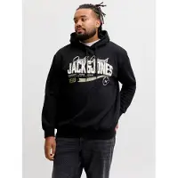 Jack & Jones Logo Plus Size Kapuzenpullover