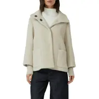 s.Oliver Outdoor Jacke Boxy-Fit mit Stehkragen und wärmender Fütterung