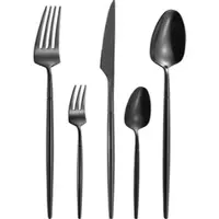 Premium Living Besteckset Elegance Schwarz, 20-teilig